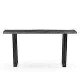 Sparrow Solid Wood Console Table - Gray-CONSOLE TABLE-Parc Decor