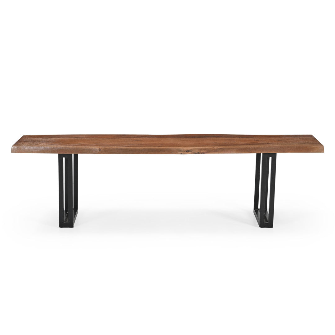 Sparrow Solid Wood Dining Bench Brown-Bench-Parc Decor