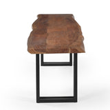 Sparrow Solid Wood Dining Bench Brown-Bench-Parc Decor