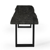 Sparrow Solid Wood Dining Bench - Gray
