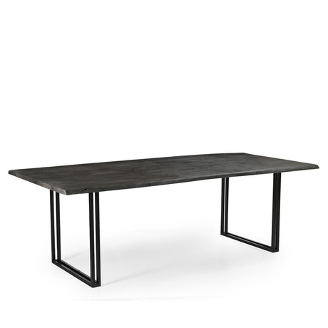 Sparrow Solid Wood Dining Table - Gray-Dining Table-Parc Decor