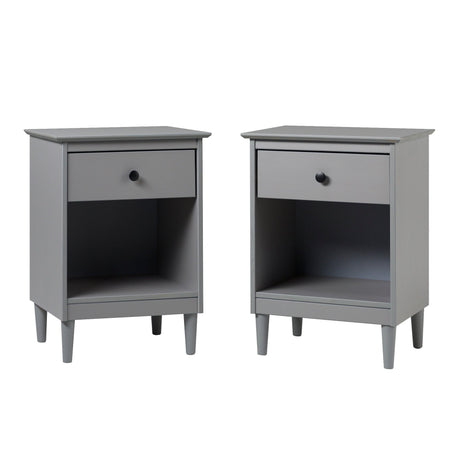 Spencer Solid Transitional Wood Nightstand