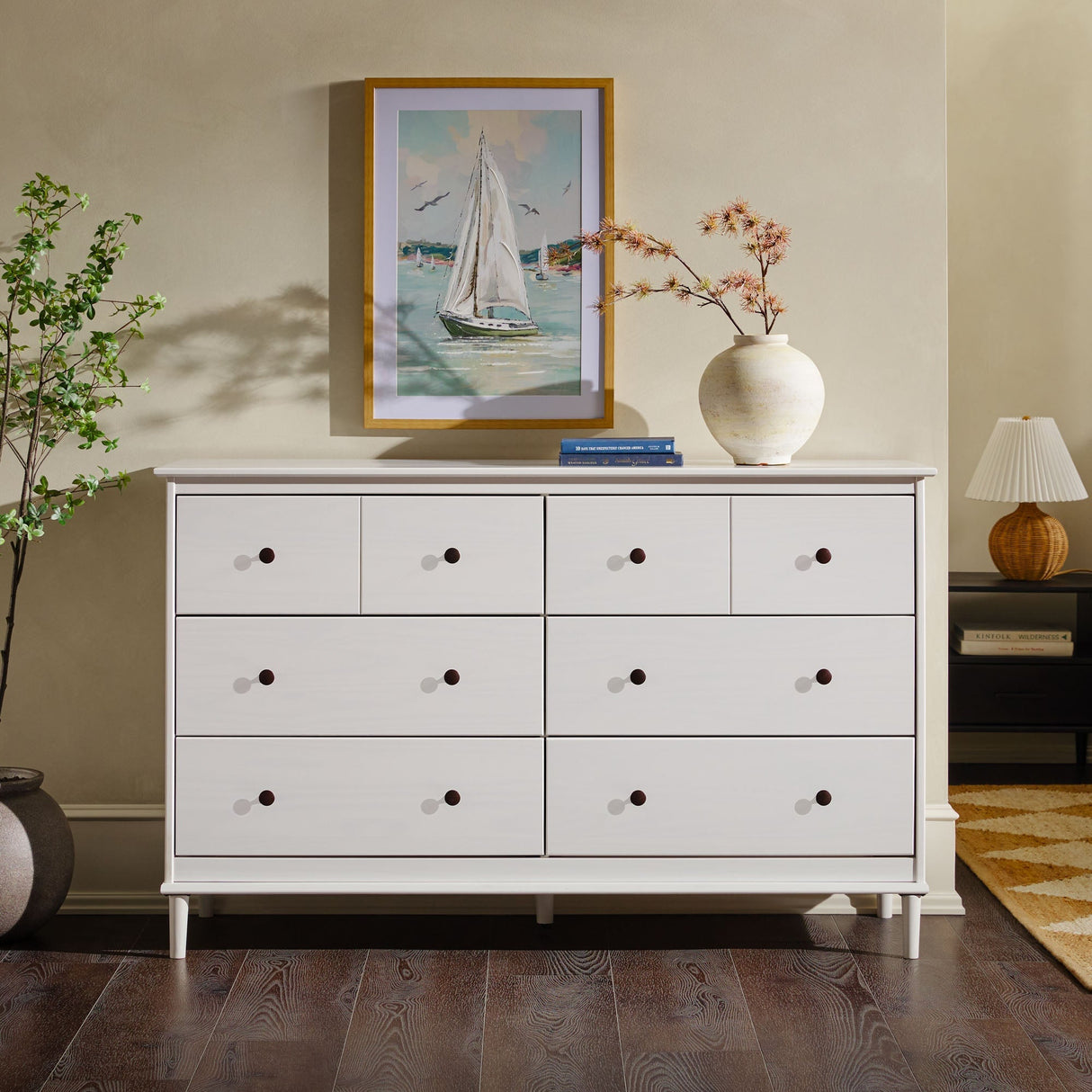 Spencer Solid Wood Transitional Dresser-Bedroom-Parc Decor