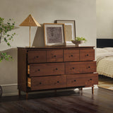 Spencer Solid Wood Transitional Dresser-Bedroom-Parc Decor
