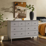 Spencer Solid Wood Transitional Dresser-Bedroom-Parc Decor