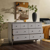 Spencer Solid Wood Transitional Dresser-Bedroom-Parc Decor