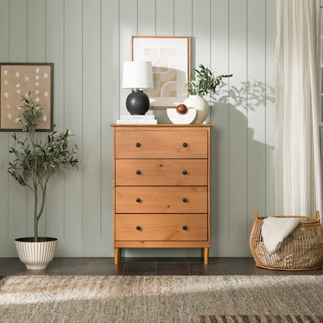 Spencer Solid Wood Transitional Dresser-Bedroom-Parc Decor