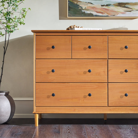 Spencer Solid Wood Transitional Dresser-Bedroom-Parc Decor