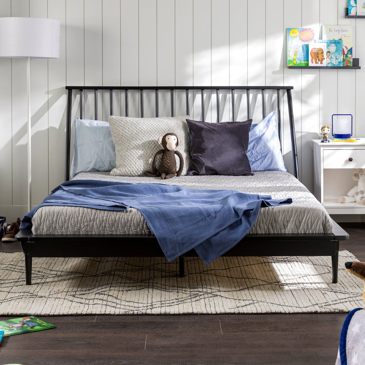 Spindle Wood Beds-Bedroom-Parc Decor