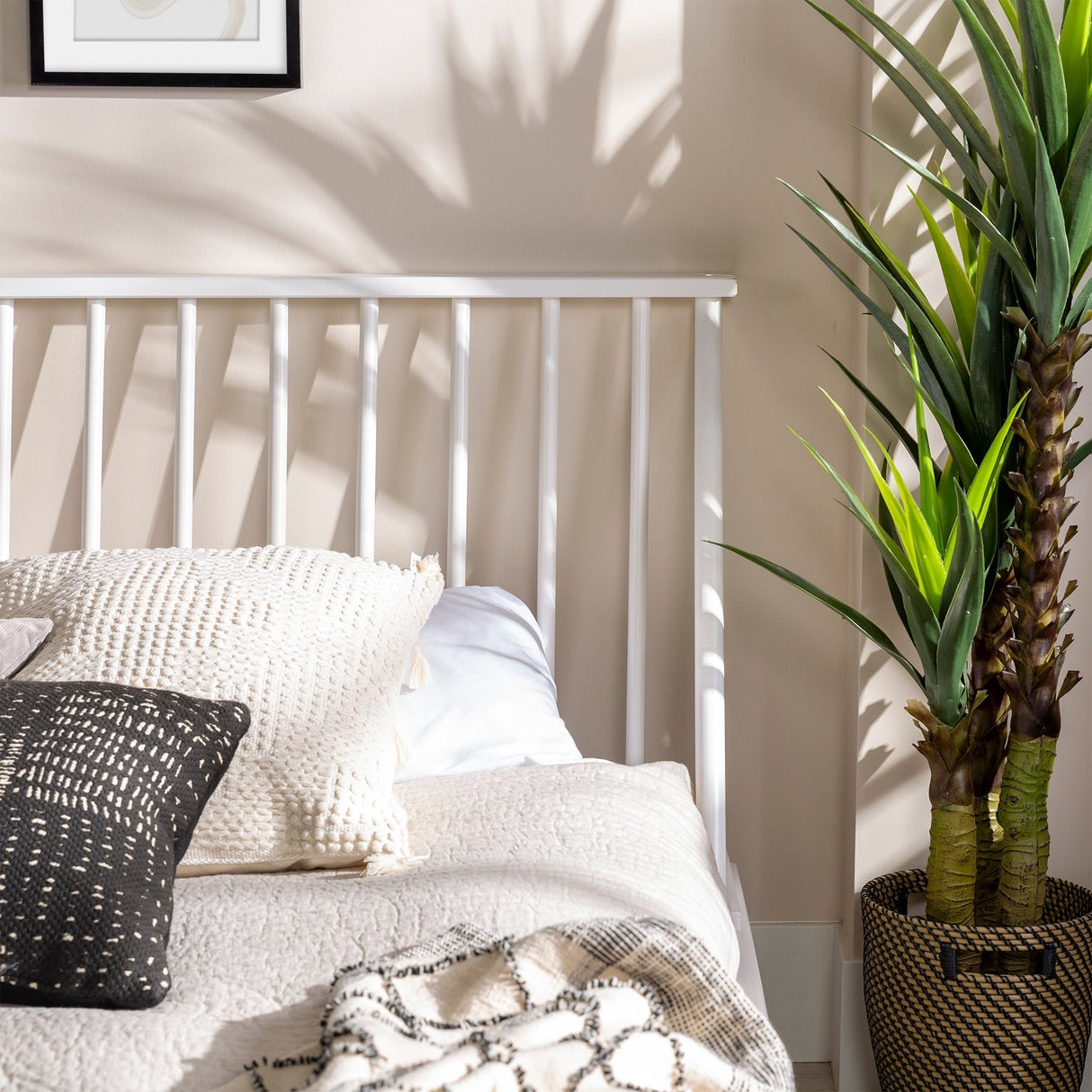 Spindle Wood Beds-Bedroom-Parc Decor