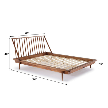 Spindle Wood Beds-Bedroom-Parc Decor