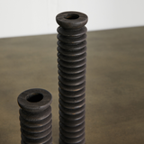Spiral Pine Modern Wood Candle Candlestick Holder-Décor Collection-Parc Decor
