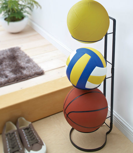 Sports Ball Stand - Steel-Sports Equipment-Parc Decor