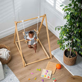 Spruce | Foldable Baby and Toddler Swing Set with Stand