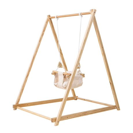 Spruce | Foldable Baby and Toddler Swing Set with Stand