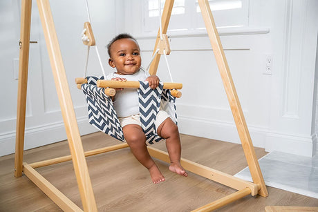 Spruce | Foldable Baby and Toddler Swing Set with Stand