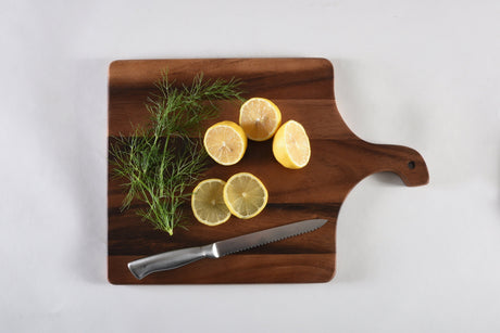 Square Board with Handle-Cutting Board-Parc Decor