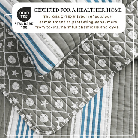 St. Croix Collection Coastal Quilt Set