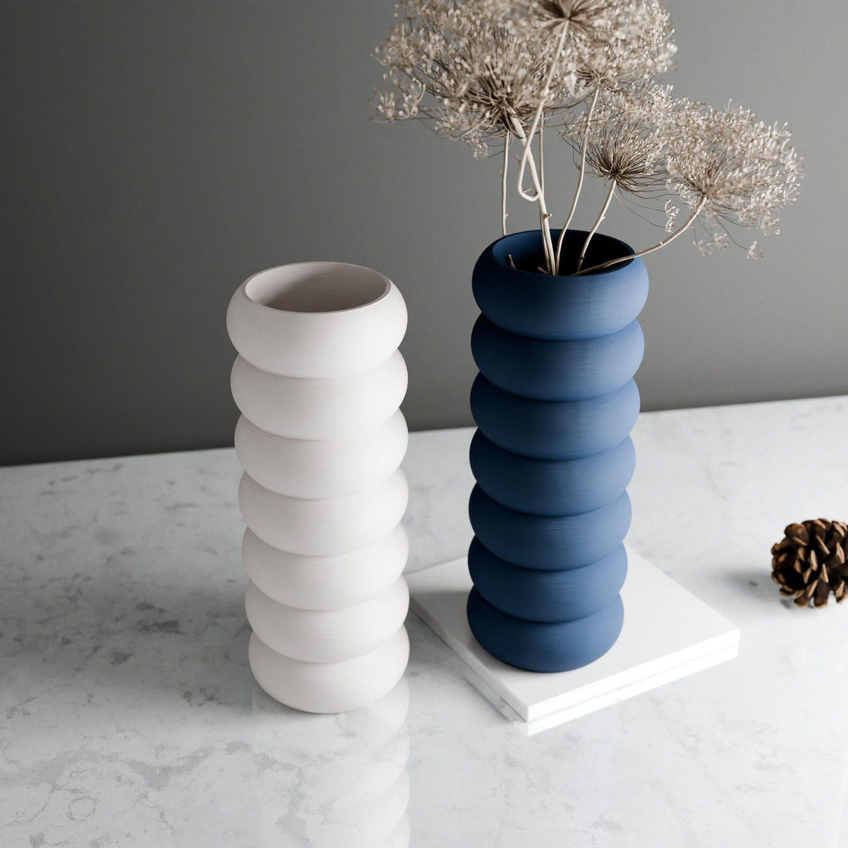 Stacked Vase-Vase-Parc Decor