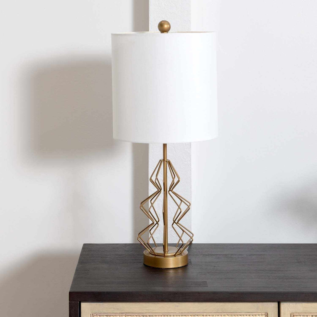 Standerton Gold Table Lamp-Lighting-Parc Decor