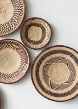 Statement Binga Patterned Wall Hanging Basket-Wall Décor-Parc Decor