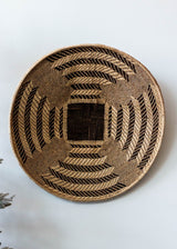 Statement Zambian Plateau African Wall Decor Basket-Wall Basket-Parc Decor