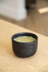 Stoneware Black Matcha Bowl-Parc Decor