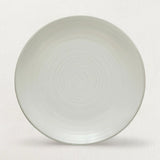 Stoneware Dinner Plate with White Matte Glaze-Dinnerware-Parc Decor