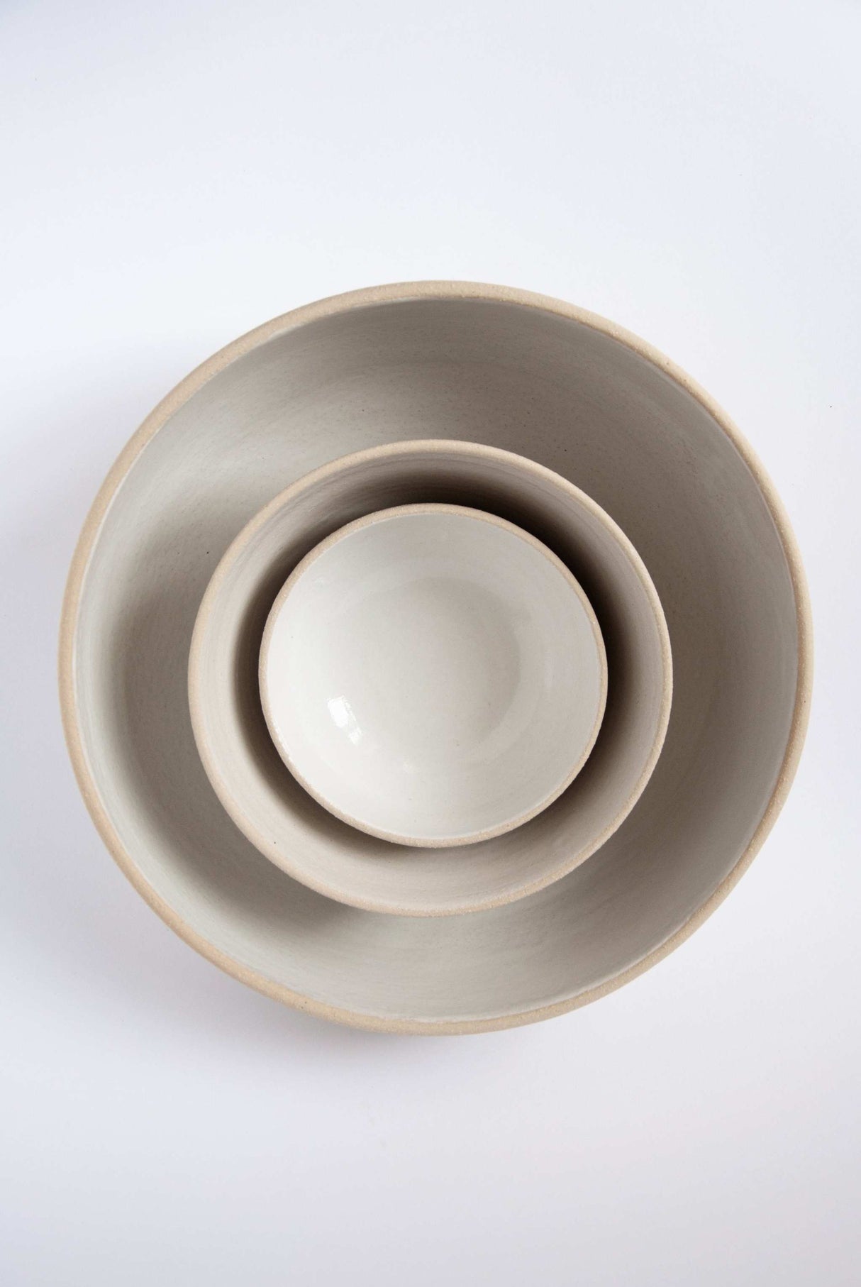 Stoneware Large Fruit Bowl-Parc Decor