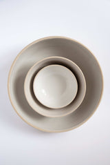 Stoneware Large Fruit Bowl-Parc Decor