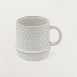 Stoneware Mug with Hobnail Pattern-Drinkware-Parc Decor