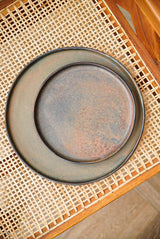 Stoneware Rust Dinner Plates-Parc Decor