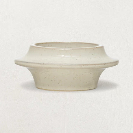 Stoneware Tea Light / Pillar Candle Holder-Candles and Candle Accessories-Parc Decor