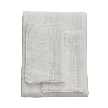Stonewashed Cotton Quilt Set