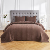 Stonewashed Cotton Quilt Set