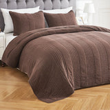 Stonewashed Cotton Quilt Set