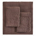 Stonewashed Cotton Quilt Set