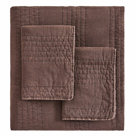Stonewashed Cotton Quilt Set