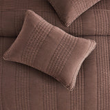 Stonewashed Cotton Quilt Set