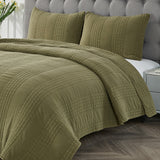 Stonewashed Cotton Quilt Set-Quilt-Parc Decor