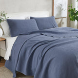 Stonewashed Relaxed Quilt Set - Vittoria Collection-Quilts & Comforters-Parc Decor