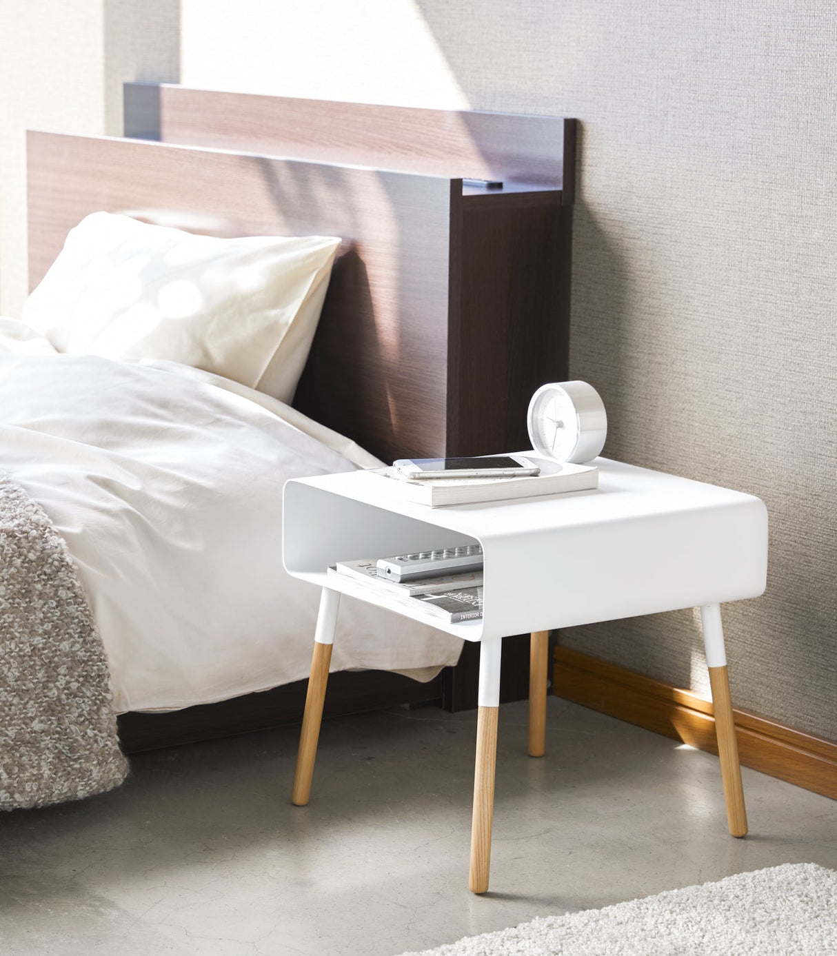 Storage Table - Short (14" H) - Steel + Wood