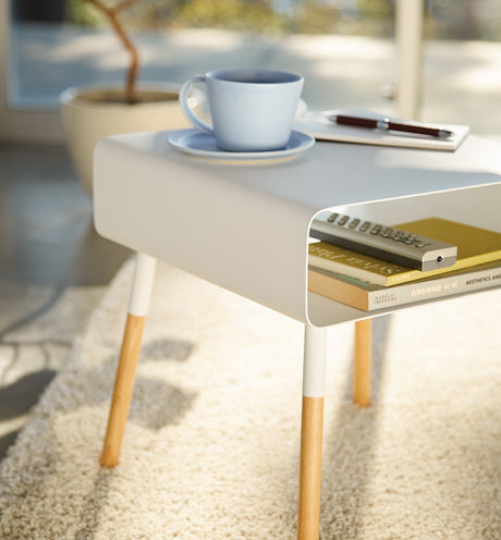 Storage Table - Short (14" H) - Steel + Wood