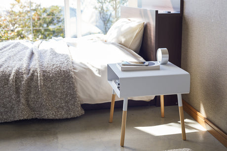 Storage Table - Short (14" H) - Steel + Wood