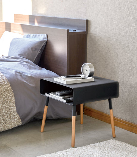 Storage Table - Short (14" H) - Steel + Wood