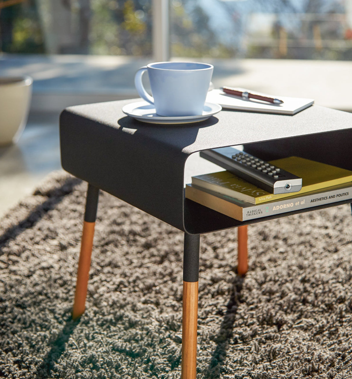 Storage Table - Short (14" H) - Steel + Wood