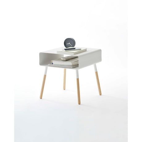 Storage Table - Short (14" H) - Steel + Wood-End + Side Tables-Parc Decor