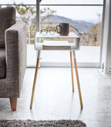 Storage Table - Tall (23" H) - Steel + Wood