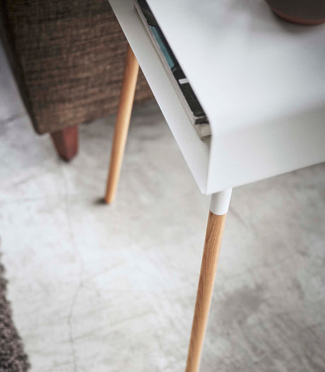 Storage Table - Tall (23" H) - Steel + Wood