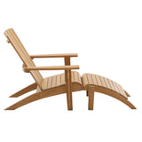 Strand Natural Teak Adirondack Lounge Chair - 63"